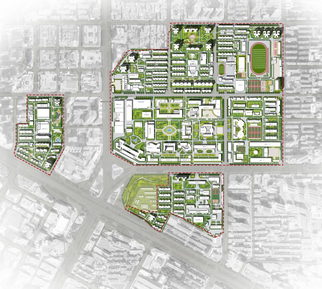 吉林建筑大学位置地图图片